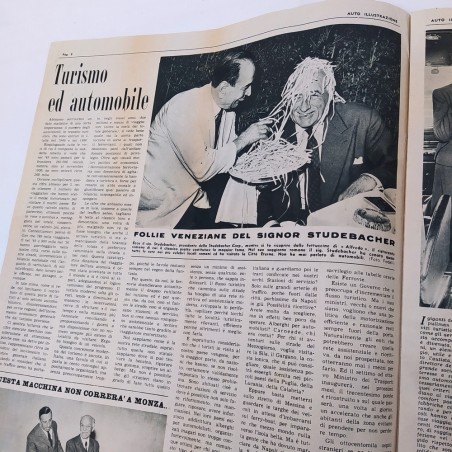 Rivista Auto illustrazione 1951, XXII Gran Premio. Buono stato di conservazione