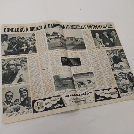 Rivista Auto illustrazione 1951, XXII Gran Premio. Buono stato di conservazione