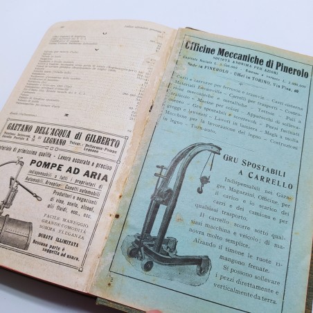 Annuario di automobilismo e motociclismo Michelin 1923/24. Leggeri ingiallimenti