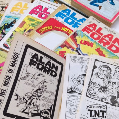 Lotto di 13 numeri di Alan Ford anni '70-'80-'90. Segni del tempo 2