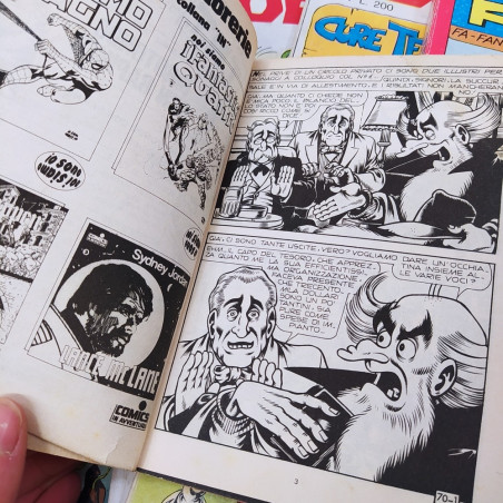 Lotto di 13 numeri di Alan Ford anni '70-'80-'90. Segni del tempo