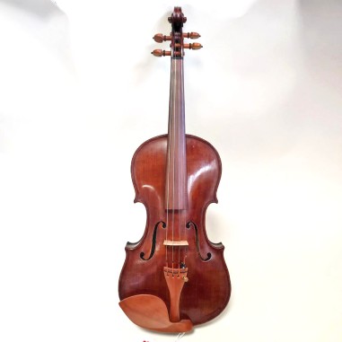 Violino tedesco primi 900 con etichetta probabilmente dovuta ad una riparazione