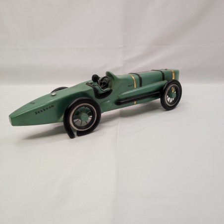 Modellino auto sportiva in legno Sunbeam Sir Henry anni 20 verde GP2011 - 2006
