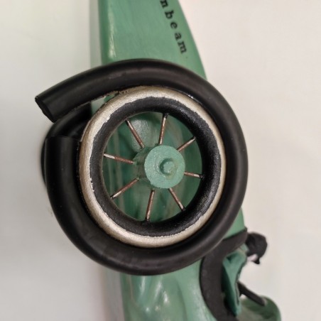 Modellino auto sportiva in legno Sunbeam Sir Henry anni 20 verde GP2011 - 2006