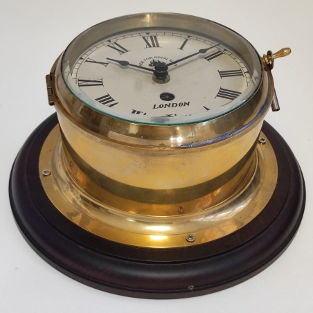 Antico orologio nautico Royal Navy London 1920 funzionante