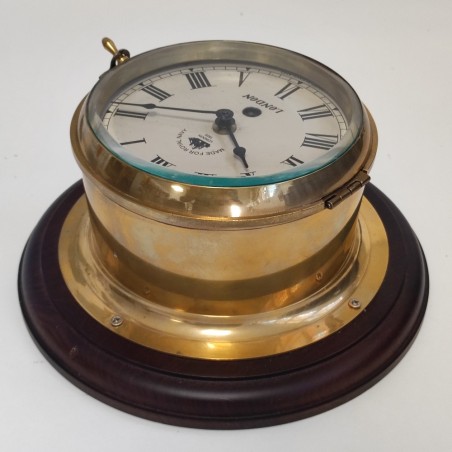 Antico orologio nautico Royal Navy London 1920 funzionante