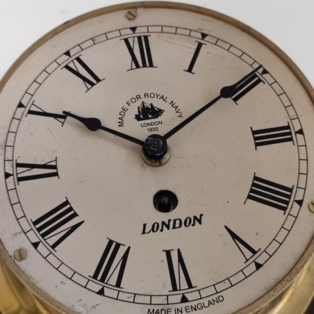 Antico orologio nautico Royal Navy London 1920 funzionante