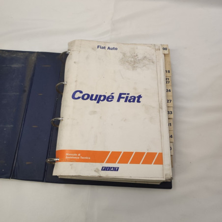 Manuale assistenza tecnica Coupè Fiat stampato 506.226/04 - macchie diffuse