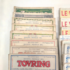Lotto 34 Riviste Touring anni 1910 -1920 e 1930 - macchie diffuse 2