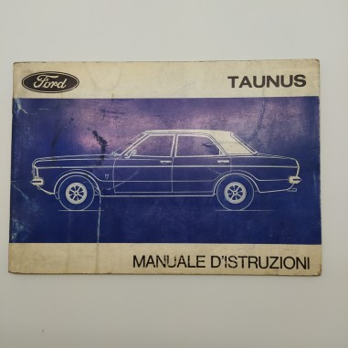 Manuale d'istruzioni Ford Taunus, ed. VI/71 - 3 IT