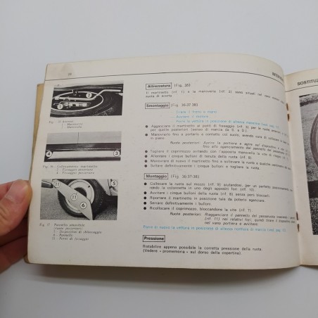 Libretto uso manutenzione Citroen CX 2000 1975