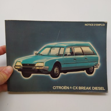 Libretto uso manutenzione Citroen CX Break diesel (MA-MN) Notice d'emploi - 1979