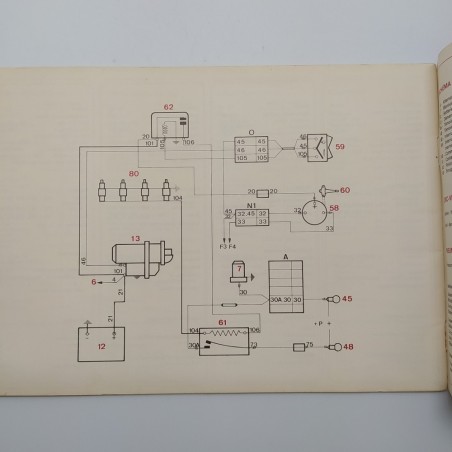 Libretto uso manutenzione multilingue Peugeot 504 diesel M20, E 20. Logoro