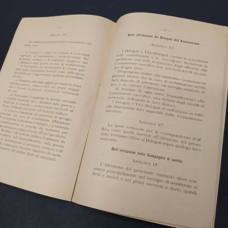 Statuto dell'Associaizone dei Cavalieri italiani, Ordine di Malta 1893. Buono