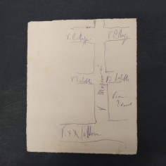 Invito del Reale aero club d'Italia a un incontro del 1933. Piccola macchia 2