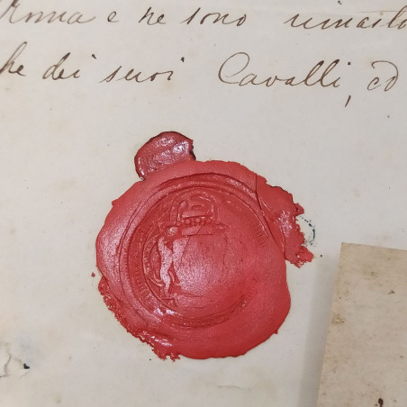 Plico di lettere varie metà '800 in italiano, inglese, francese. Ingiallimenti