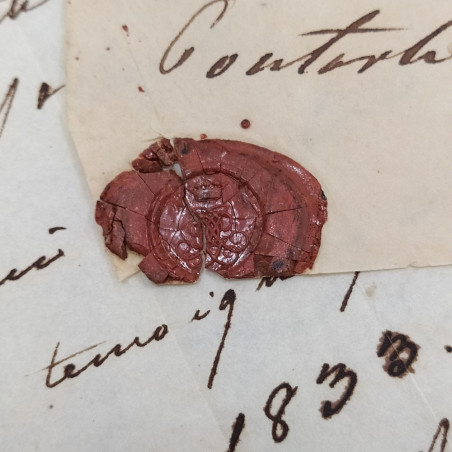 Plico di lettere varie metà '800 in italiano, inglese, francese. Ingiallimenti