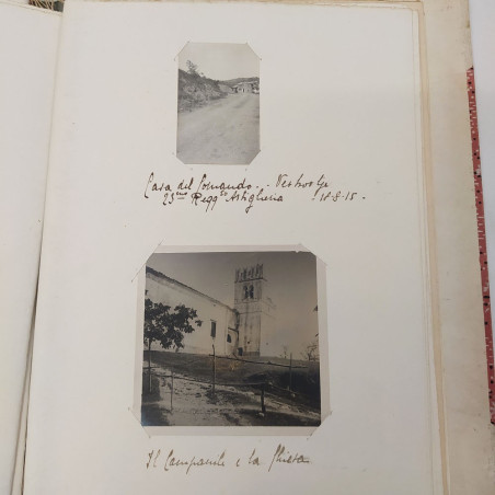 Album con 160 foto originali di aviazione con piloti e aerei WWI - Buono