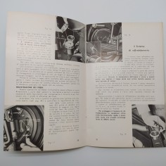 Manuale d'istruzione Ford Anglia 1960. Copertina ingiallita 2