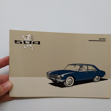 Guida di manutenzione Peugeot 504, 1970. Buone condizioni