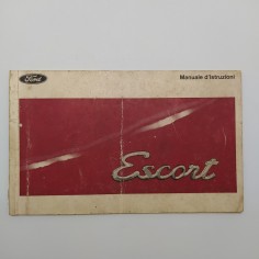 Manuale d'istruzioni Ford Escort. Mediocre, pagine mancanti.