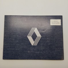 Libretto uso manutenzione Renault 5. Pennarello sulla copertina "Spring" 2