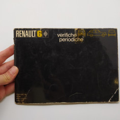 Libretto uso manutenzione e verifiche periodiche Renault 6. Condizioni mediocri 2
