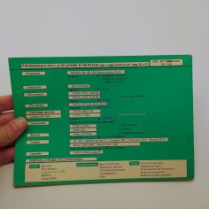 Libretto uso manutenzione Citroen Dyane6 (AY-CB) 1979. Segni a penna 2