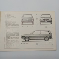 Libretto uso manutenzione Allegato Alfasud giardinetta. Polvere e macchie 2