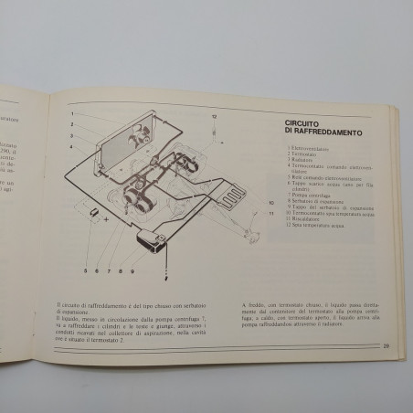 Libretto uso manutenzione Afasud e Alfasud Super. Piccole macchie in copertina