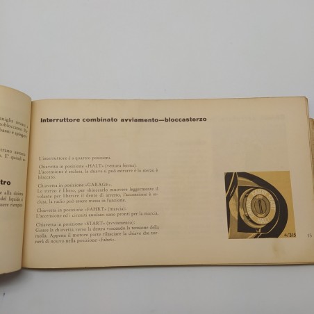 Libretto uso manutenzione Ford Taunus 17M-20M, 1965