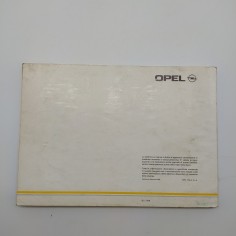 Libretto uso manutenzione Opel Astra 1998. Machcie e ingiallimenti 2
