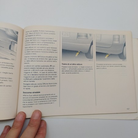 Libretto uso manutenzione Opel Astra 1998. Machcie e ingiallimenti