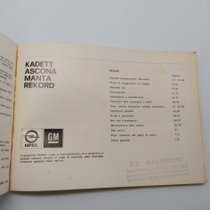 Istruzioni per l'uso e la manutenzione Opel 1978. Ingiallimenti e macchie 2