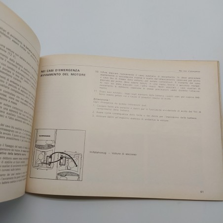 Libretto uso manutenzione Opel Rekord 1976. Condizioni mediocri