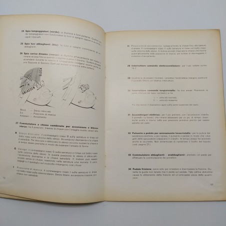 Libretto uso manutenzione Opel Rekord 1963. Mediocre