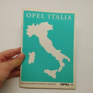 Libretto concesisonari Opel in Italia 1995. Buone condizioni