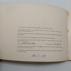 Libretto uso manutenzione Opel vetture Kadett - Olympia 1970. Ingiallimenti 2