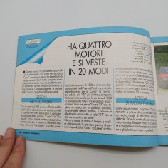 Dossier di Gente Motori 1988, Rusconi editore allegato Opel Corsa. Macchie 2