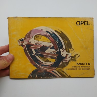 Opel libretto uso manutenzione Kadett-D 1980. Mediocre