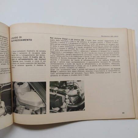 Opel Istruzioni per l'esercizio e la sicurezza 1979. Mediocre