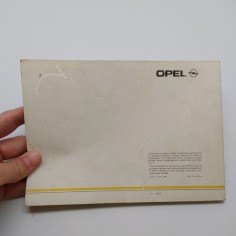 Opel libretto uso manutenzione per Astra 1995. Fortemente impolverato 2