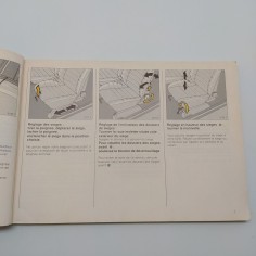 Libretto uso manutenzione Opel in francese 1991. Condizioni mediocri 2