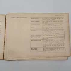 Libretto uso manutenzione Rekord 1976 copertina con sbucciaura. Pagine staccate. 2