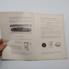 Opel Manuale uso manutenzione mod. Kadett 1963. Condizioni mediocri 2