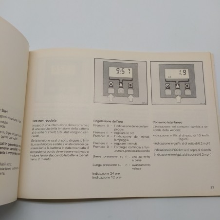 Libretto uso manutenzione Opel Kadett 1984. Copertina segnata