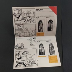 Catalogo pneumatici Pirelli con fumetto. Copertina impolverata. Buono 2