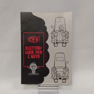 Catalogo pieghevole elettro-luce per auto C.E.V. Buono