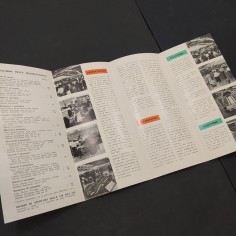 Depliant 3° festival Autodromo di Monza 1967. Segni sul retro, altrimenti buono 2