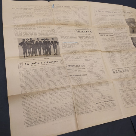 Gazzetta dei pattinatori n.1 del 1914. Buono
